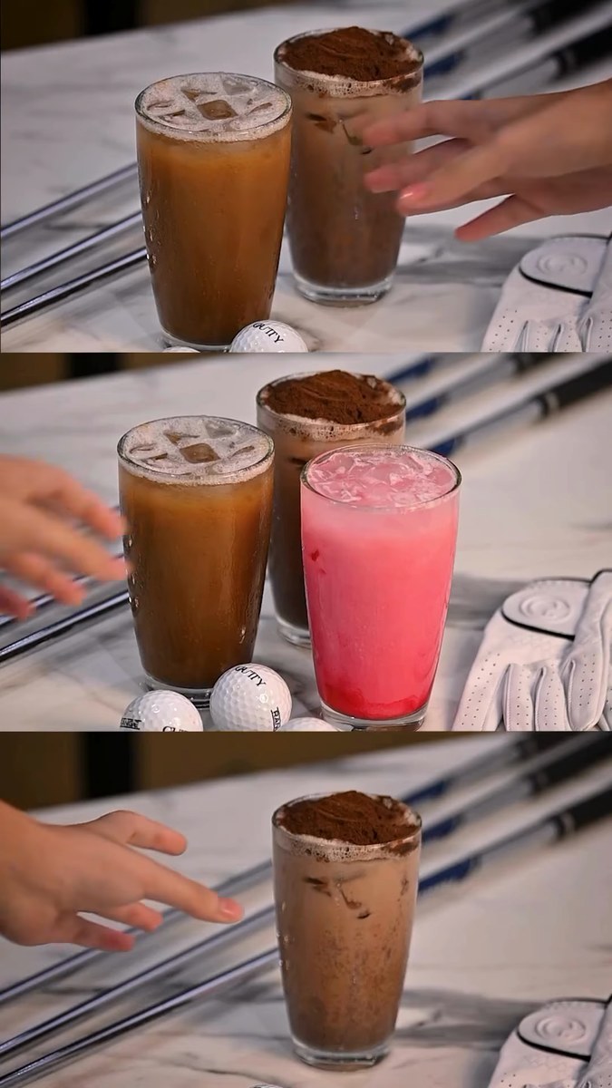 KOMO iced drinks selection
