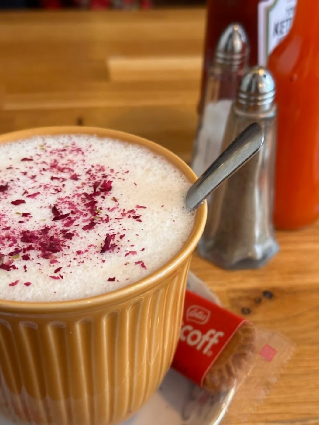 Hot coffee at Nina's Brunch Restaurant