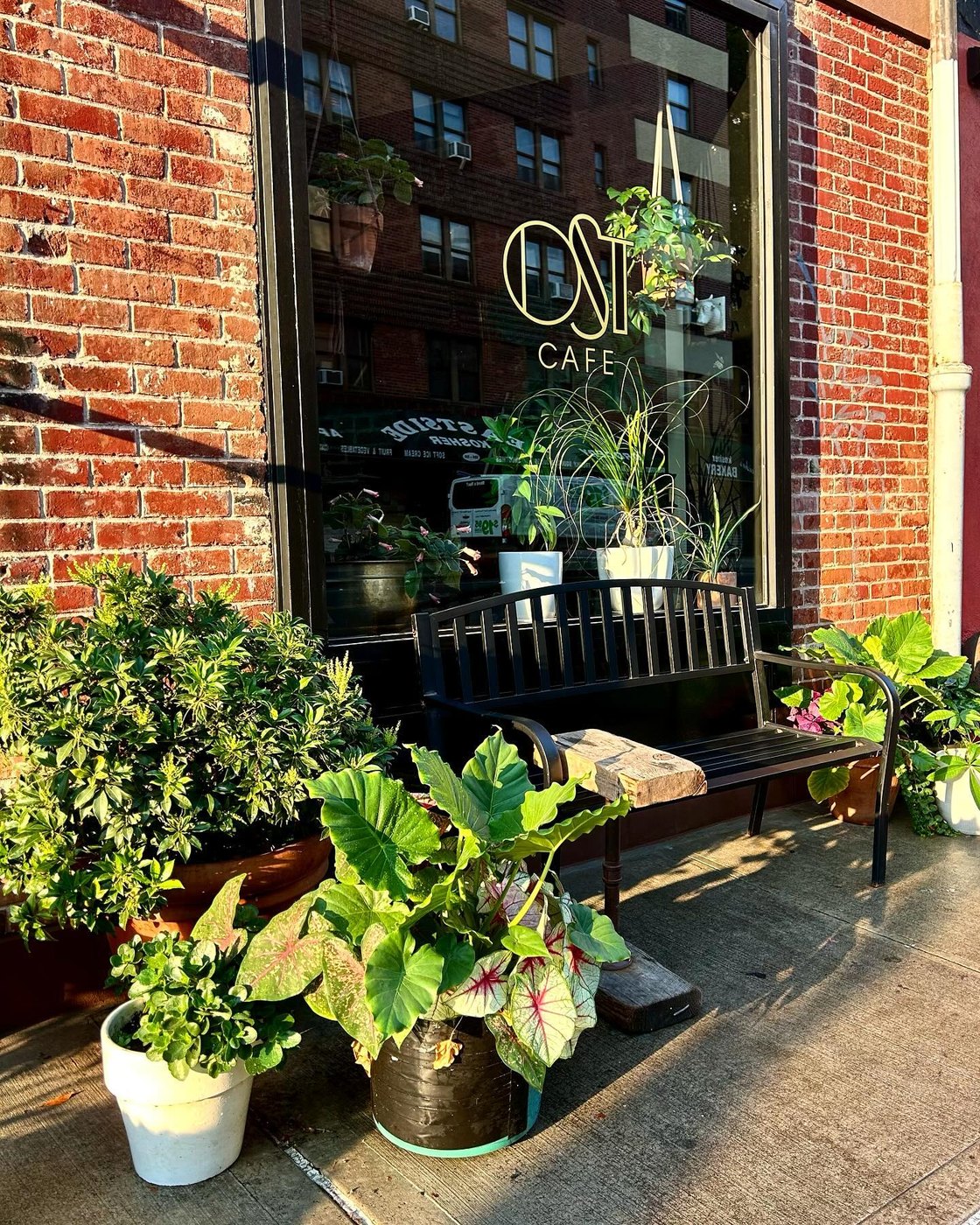 Ost Cafe storefront on Grand Street