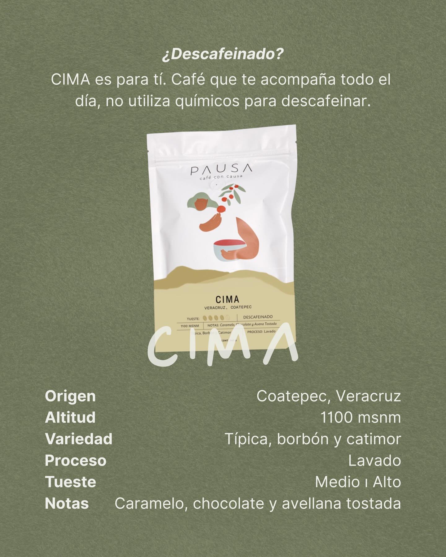CIMA smooth roast
