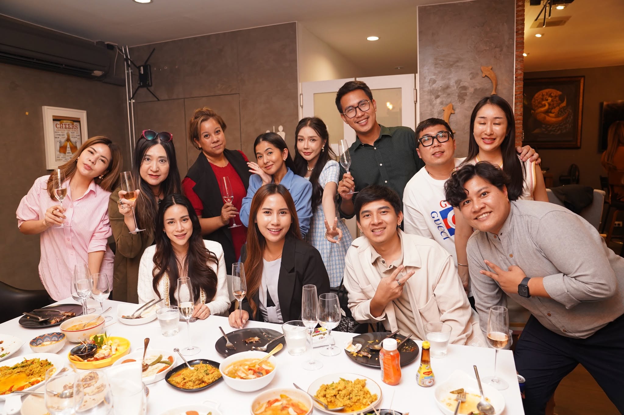 Richer Better Cafe group dining