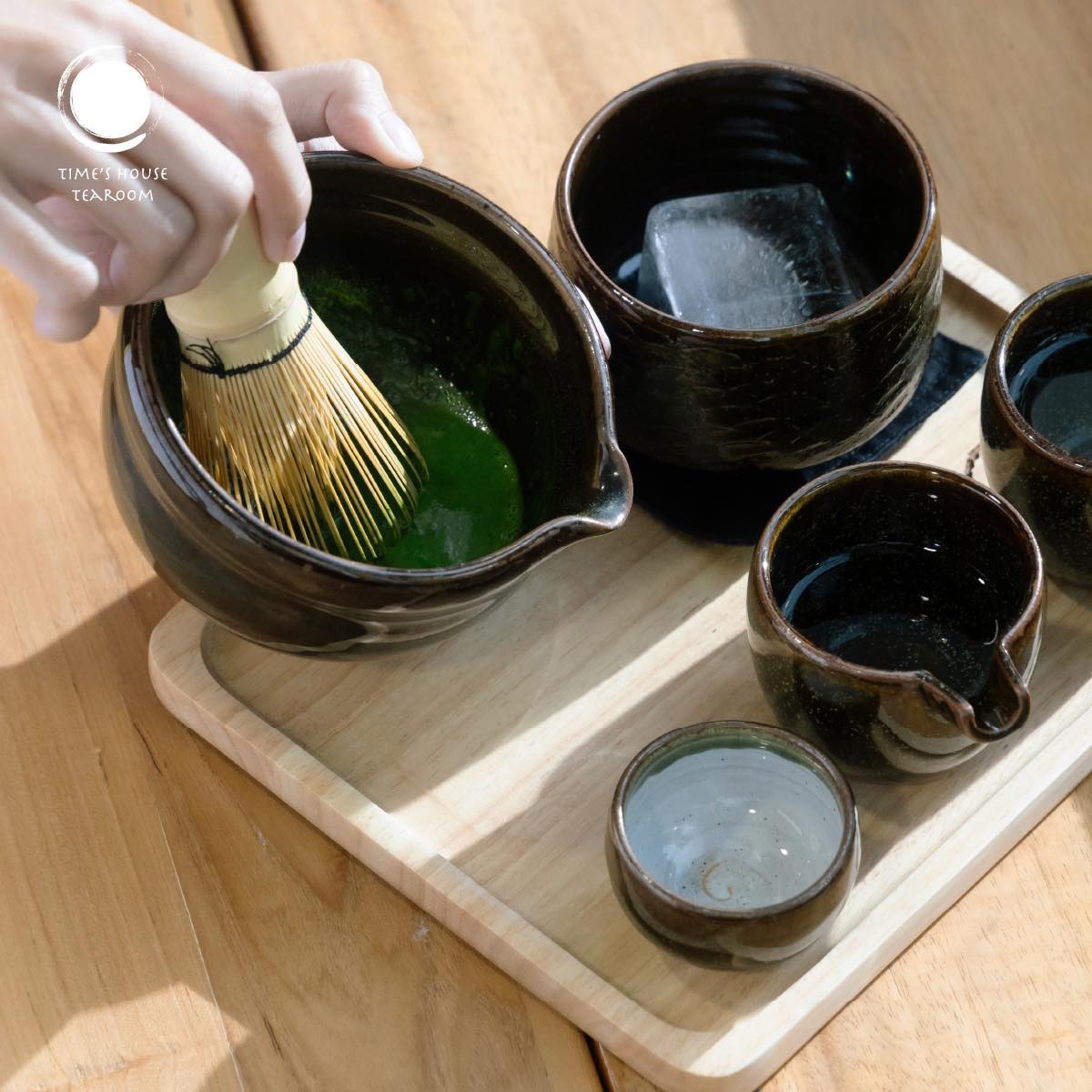 Time's House matcha preparation